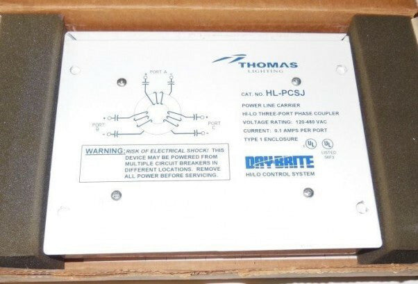 THOMAS - DAY-BRITE 3 Port Phase Coupler for HI/LO lighting circuit HL-PCSJ - NEW