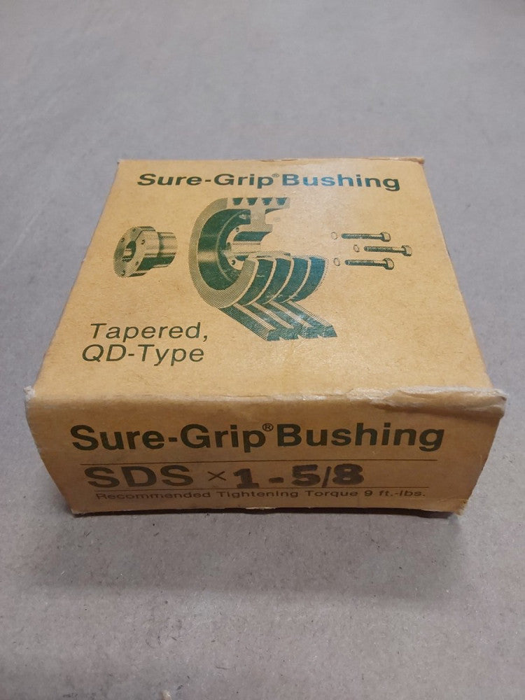 NEW TB WOODS SDS X 1-5/8 SURE-GRIP BUSHING TAPERED QD TYPE 1-5/8