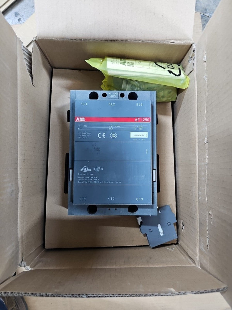 NEW OLD STOCK  ABB Contactor AF1250 contactor