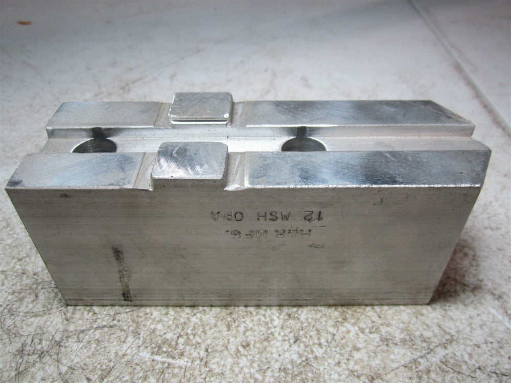 H & R Mfg 12 MSH 0PA Heavy Duty Soft Top Drill Chuck Jaw
