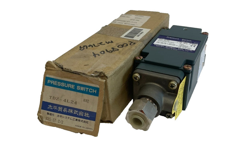 NEW TAIHEI BOEKI CO. TDZ-4L24 PRESSURE SWITCH TDZ4L24