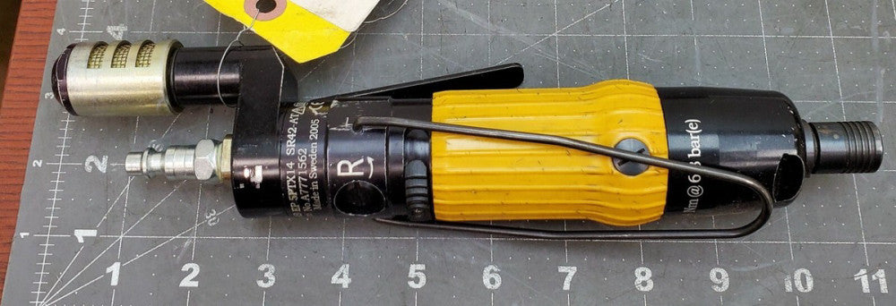 Atlas Copco EP5PTX14 SR42 Inline AutoTrim Shut Off Pulse Tool 7-14 Nm 1/4' [Z2S5