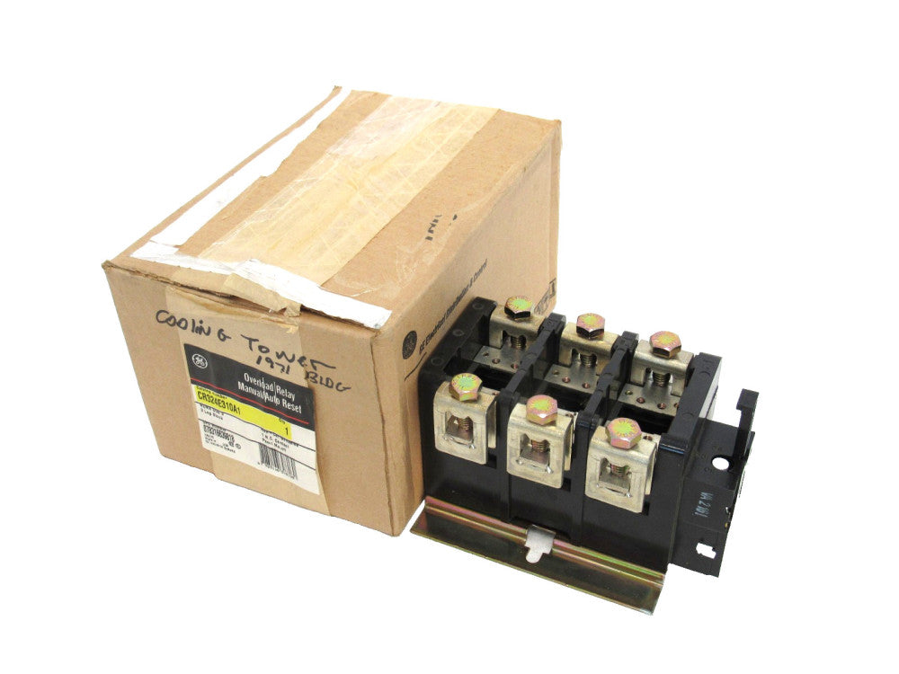 NEW GENERAL ELECTRIC CR324E310A1 OVERLOAD RELAY NEMA SIZE 3