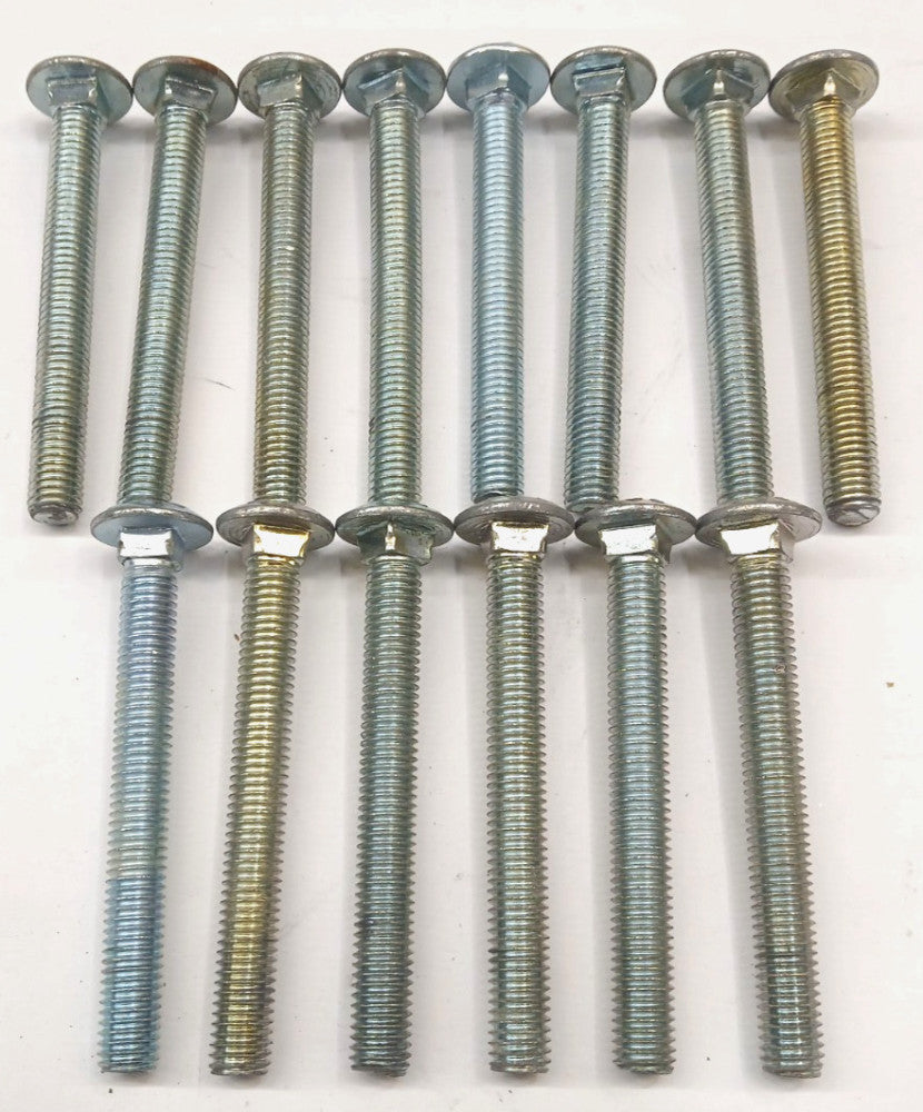 FULLY THREADED CARRIAGE BOLT  1/2-13 X 4-3/8" GRADE 307A   LOT OF 14