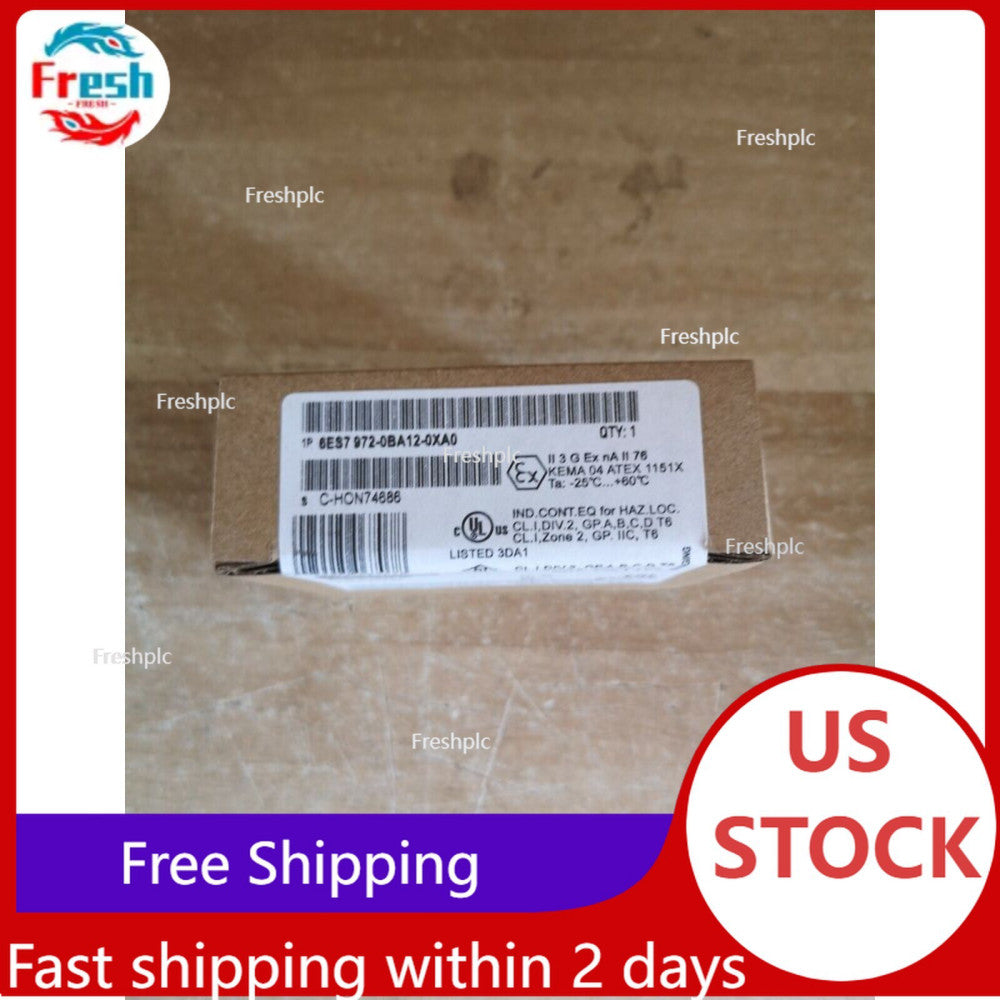 1PCS Siemens 6ES7972-0BA12-0XA0 DP Connector -New Free Shipping
