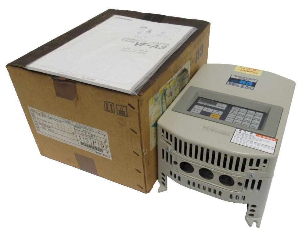 NEW TOSHIBA VFA3-2037P INVERTER 6.5KVA VFA32037P