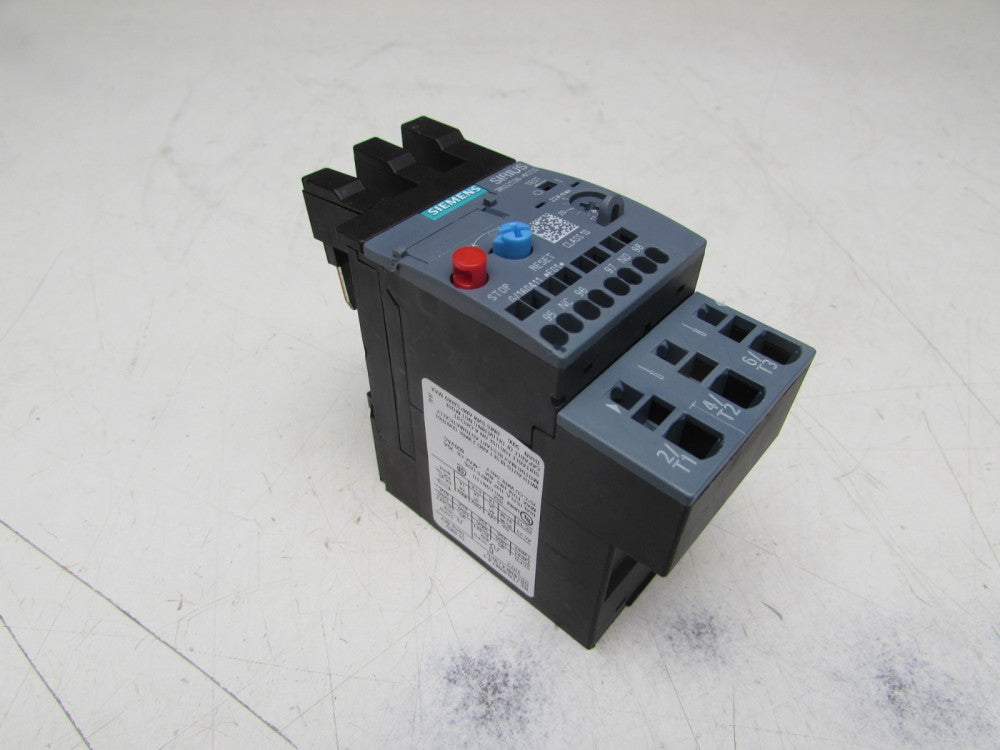 SIEMENS SIRIUS 3RU2126-4CC0 17-22FLA 600V OVERLOAD MODULE NICE USED TAKEOUT M/O!