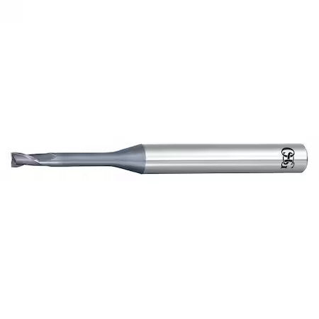 OSG 3131308 Carbide End Mill,0.30mm dia,0.45mm Cut L