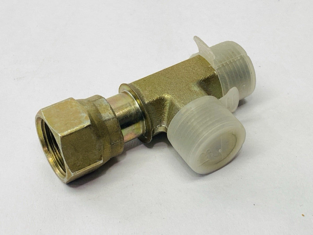 Parker 8 R6LO-S Seal-Lok O-Ring Face Seal Tube Tee Fitting 1/2" M/F