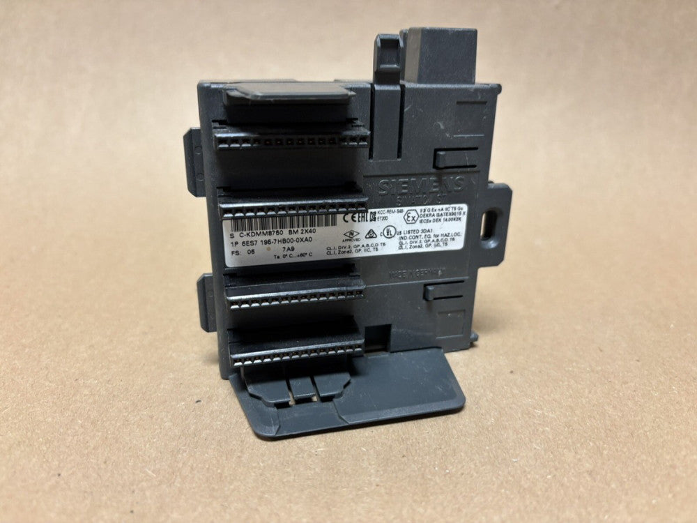 SIEMENS SIMATIC S7 BUS MODULE 6ES7 195-7HB00-0XA0