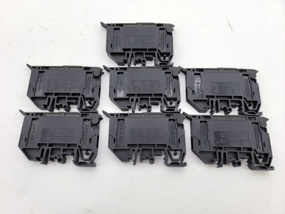 Lot of 7 New Allen Bradley 1492-H Terminal Blocks No Indicator