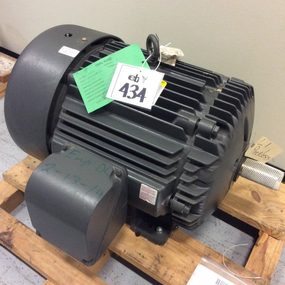 BALDOR MOTOR 60-30HP MOTOR 405TS 3PH/60Hz/460V 71/46Amp 1760/870RPM