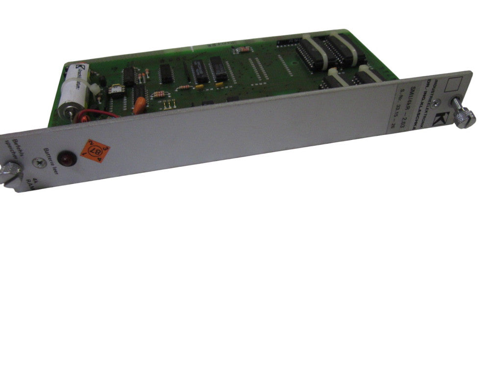 INDUSTRIEELETRONIK SMI/4KR-2.03 BOARD UNMP