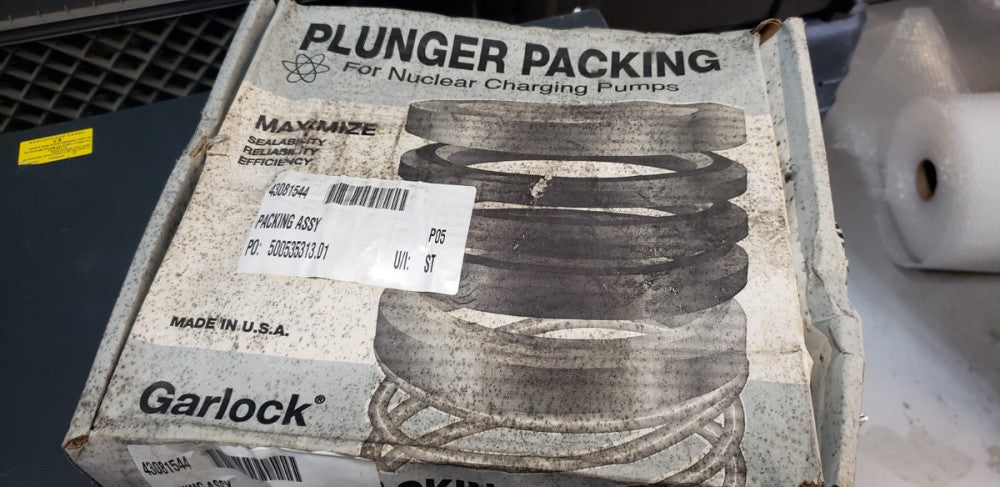 10899-0210 GARLOCK PLUNGER PACKING, FOR NUCLEAR CHARGING PUMPS # 43081544 (B2-3B