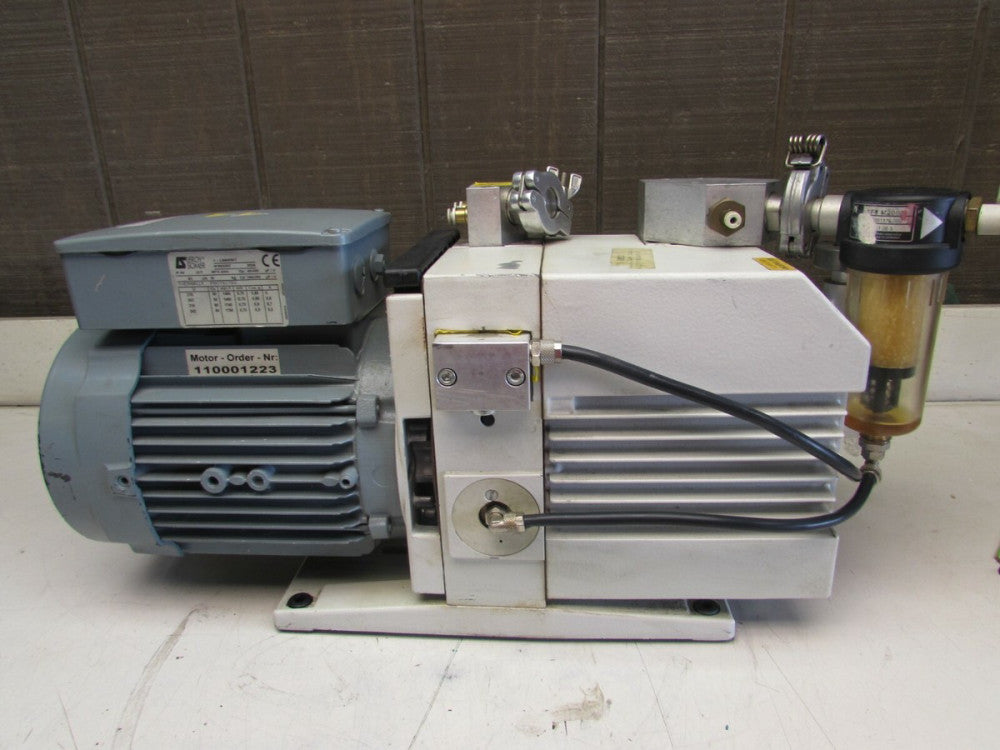 LEYBOLD TI16B ROTARY VACUUM PUMP NICE USED TAKEOUT MAKE OFFER !! 