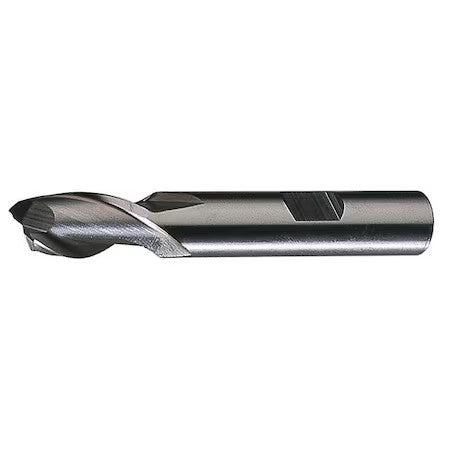 Cleveland C41659 2-Flute Hss Square Single End Mill Cleveland Hg-2 Bright