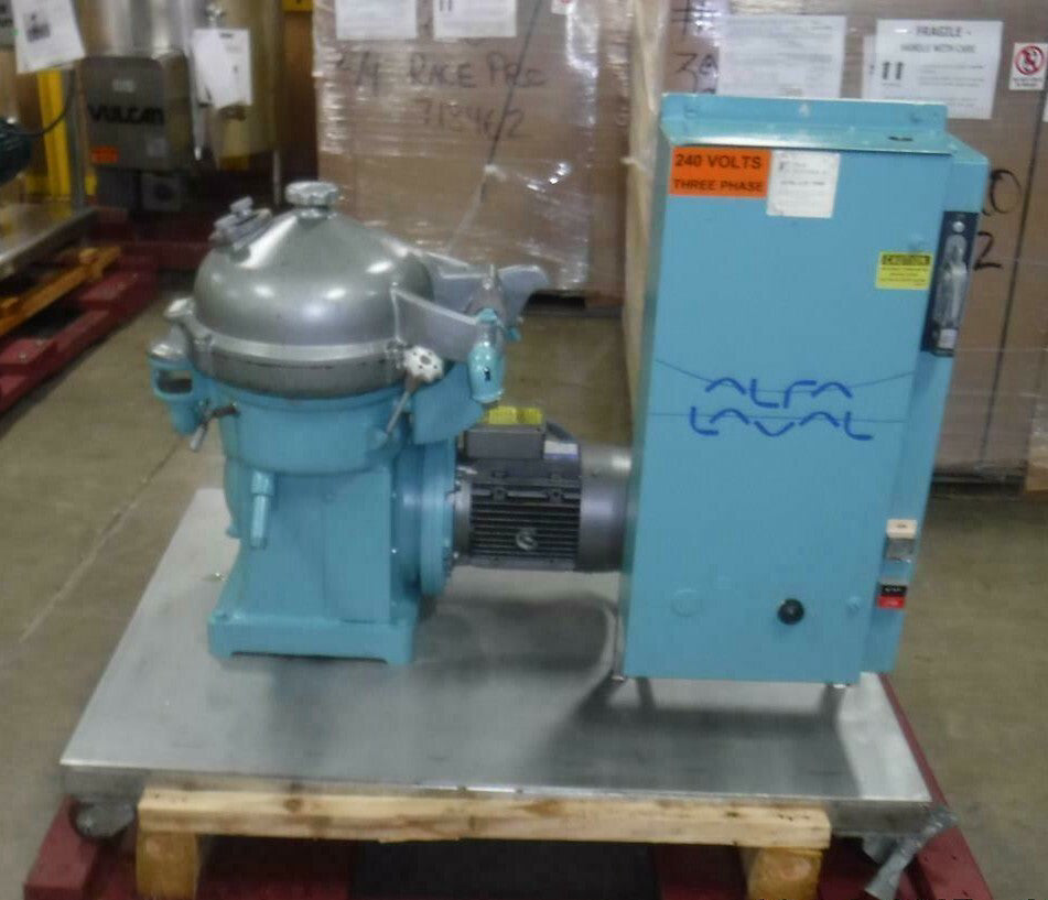 ALFA LAVAL WSB-104B-34-60 SOLIDS RETAINING CENTRIFUGE