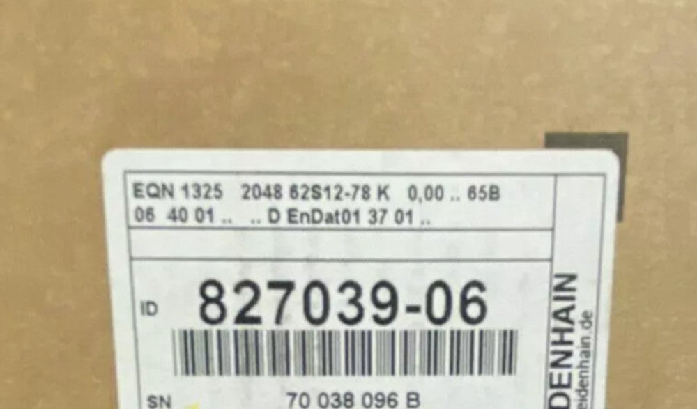 NEW HEIDENHAIN ENCODER EQN 1325 2048 62S12-78 ID:827039-06