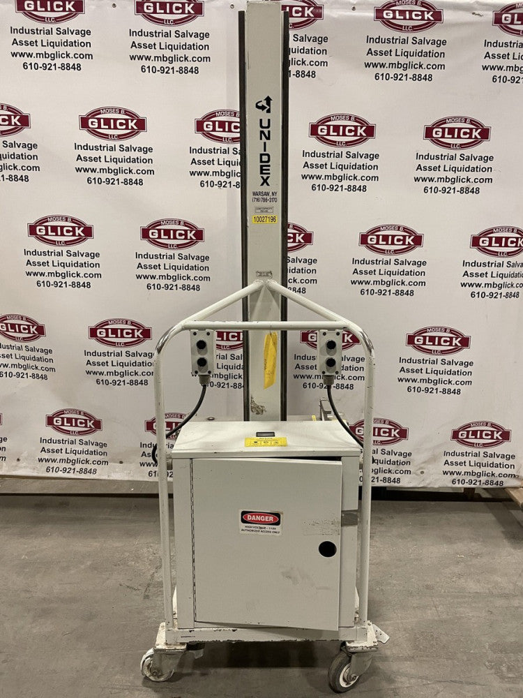 UNIDEX Battery Powered PE Series Mobile Workstation Power Tray Lift 12V 250lbs