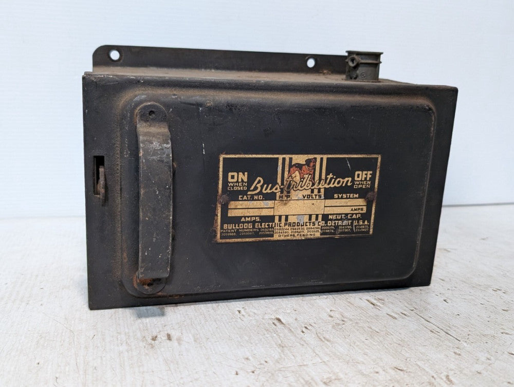 BullDog BD Fusible Busway Plug, Bus-Tribution as shown