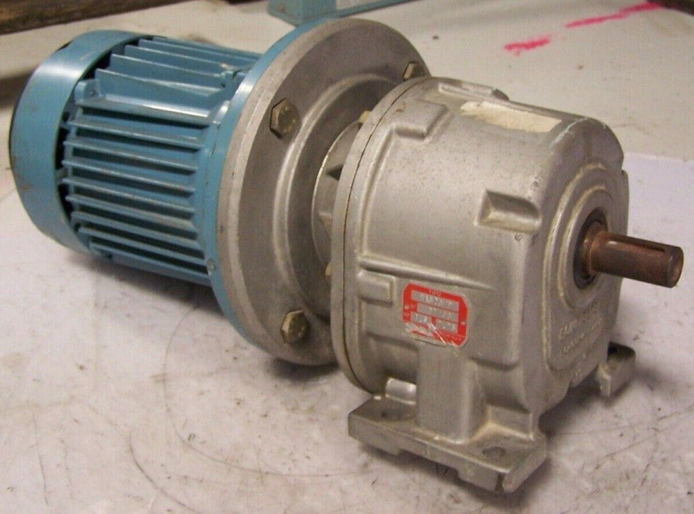 NEW BONFIGLIOLI 3/4 HP GEARMOTOR 240/480 VAC 1700 RPM 3/4" DIA MA320/P