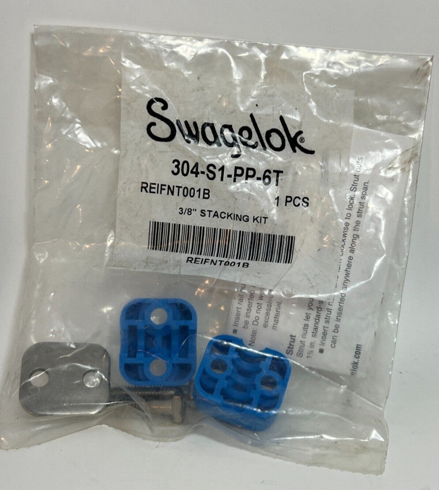 Swagelok Tube Support Kit 3/8" Stacking 304-S1-PP-6T