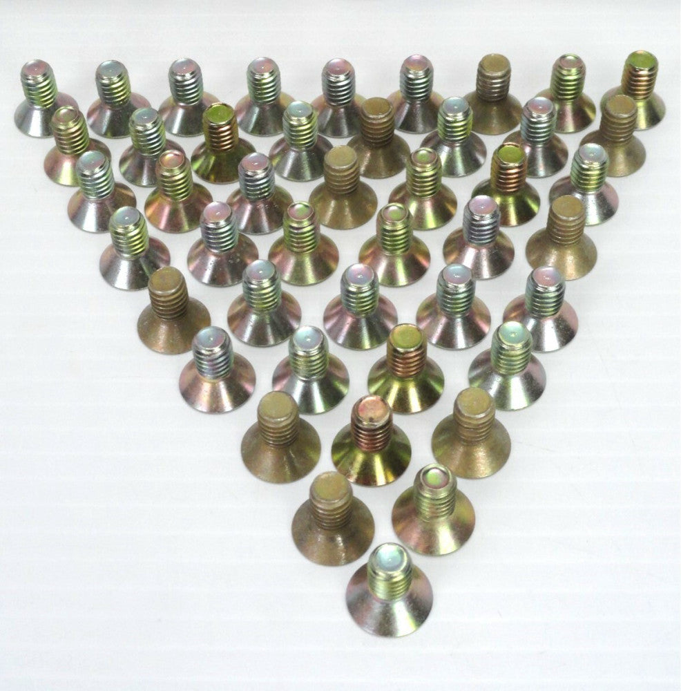 LOT OF 45 - 5/16" 18 Flat Head Socket Cap Allen Screw, 3/16" Allen, 9/16" Long 
