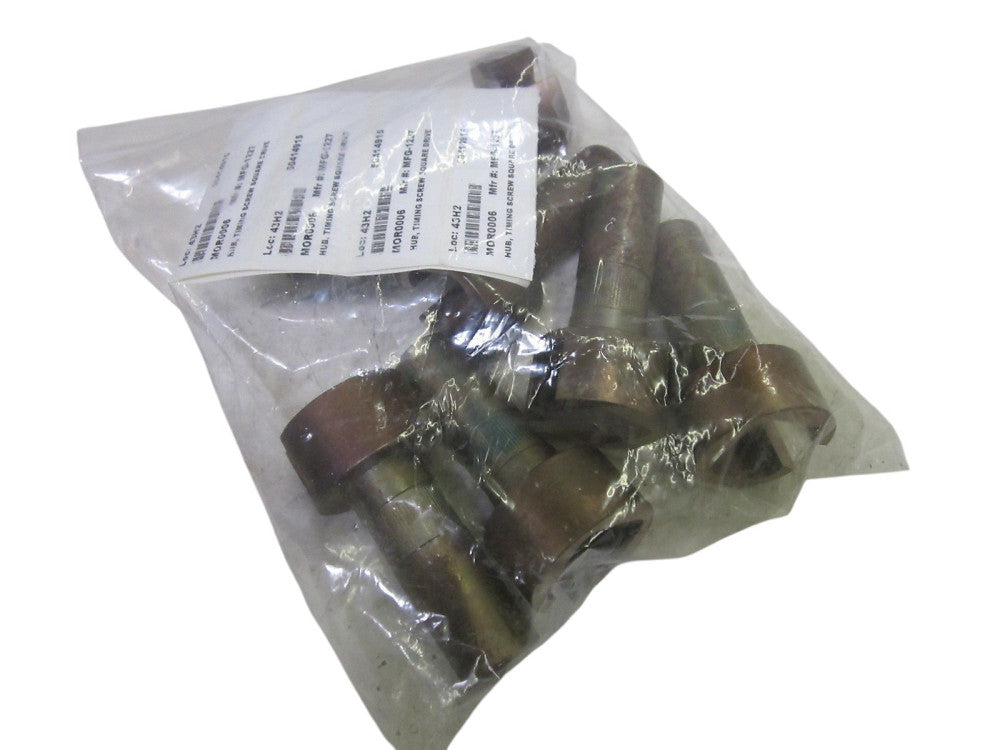 LOT OF 7 MFG-1227 HUB, TIMING SCREW SQUARE DRIVE UNMP
