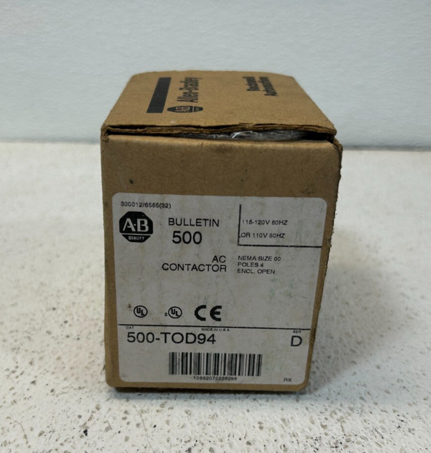 Allen-Bradley 500-TOD94 AC Contactor SER D