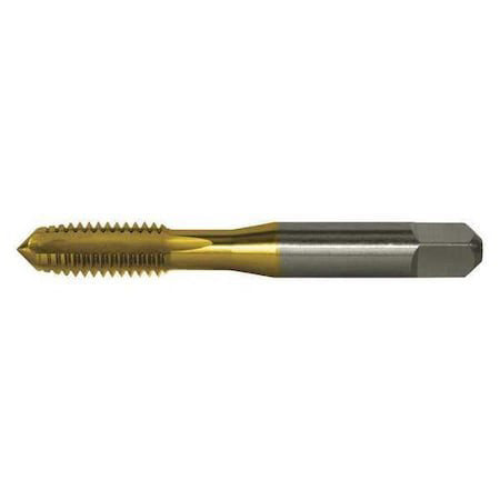 Greenfield Threading 307836 Straight Flute Hand Tap, Plug 4 Flutes