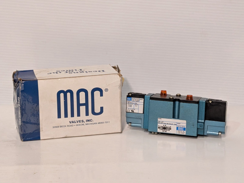 MAC Pneumatic Valve Replacement Unit 92A-EC-000-TM-DAAP-1DA TM-DAAJ-1DA, NIB