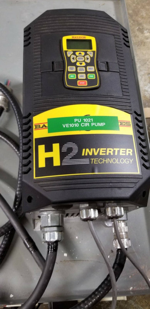Baldor AC Inverter Drive 575 / 600VAC, 20HP, VS1SP520-1B WORKING PULL [B3S5]