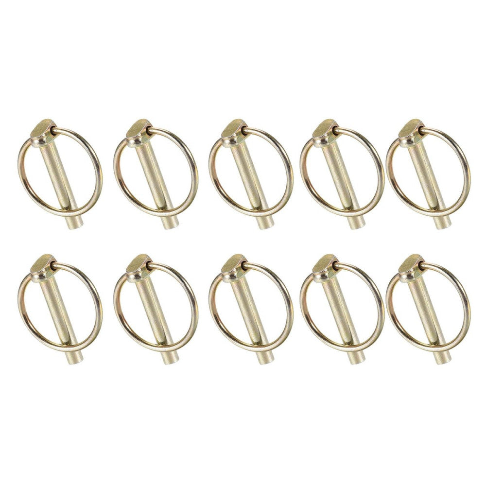 10 PCS 6mm x 45mm Linch Pins Cotter Pin Lock Retaining Pins for Trailers
