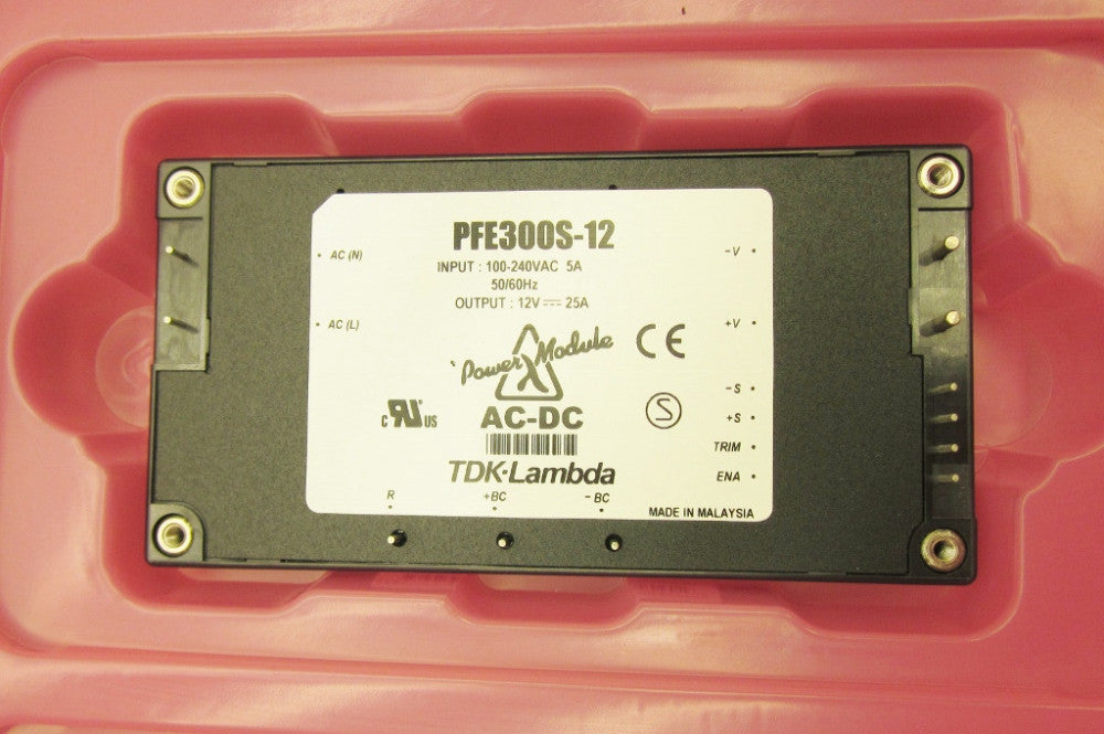 TDK Lambda PFE300S-12 AC DC 300W Power Module Output 9.6V -14.4V, 85~265 VAC In
