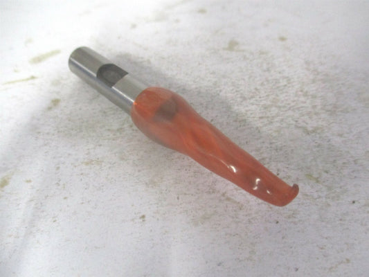 (O-104) 3/32" x 1" x 3/8" x 2-7/8" OAL HSS 3-Flute Tapered Square End Mill 