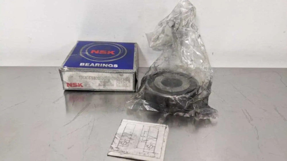 NSK 17TAC47BDDGSU Deep Groove Ball Bearing 17mm ID x 47mm OD x 15mm Wide