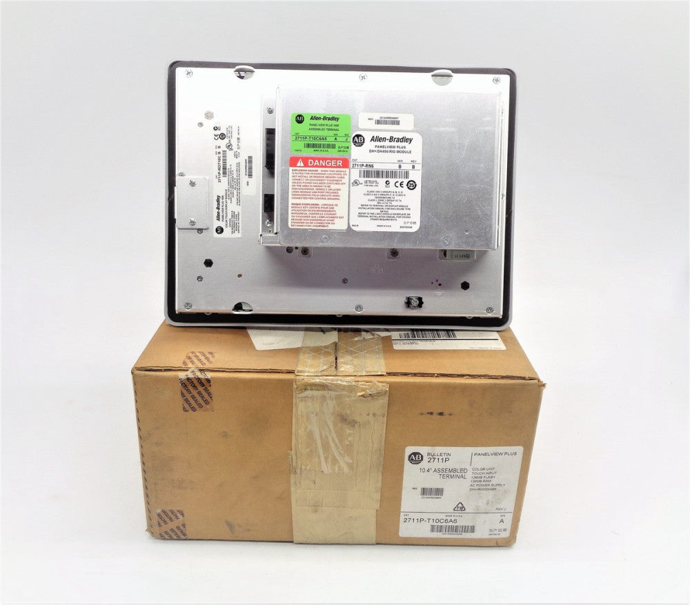 ALLEN BRADLEY 2711P-T10C6A6 SER. A (BR/WH) NSMP