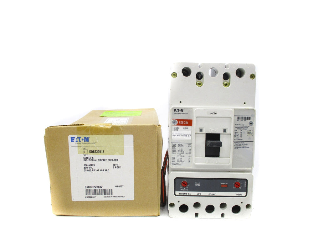EATON KDB220012 SER. C 200A 600VAC NSMP