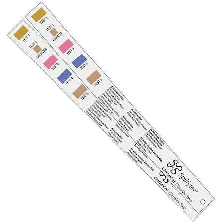Spilfyter 570050 Chemical Classifier Strips,Pk50