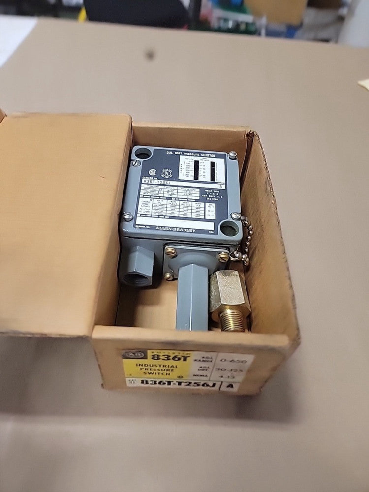 New Allen Bradley 836T-T256J Ser A Pressure Control Warranty Fast Shipping 