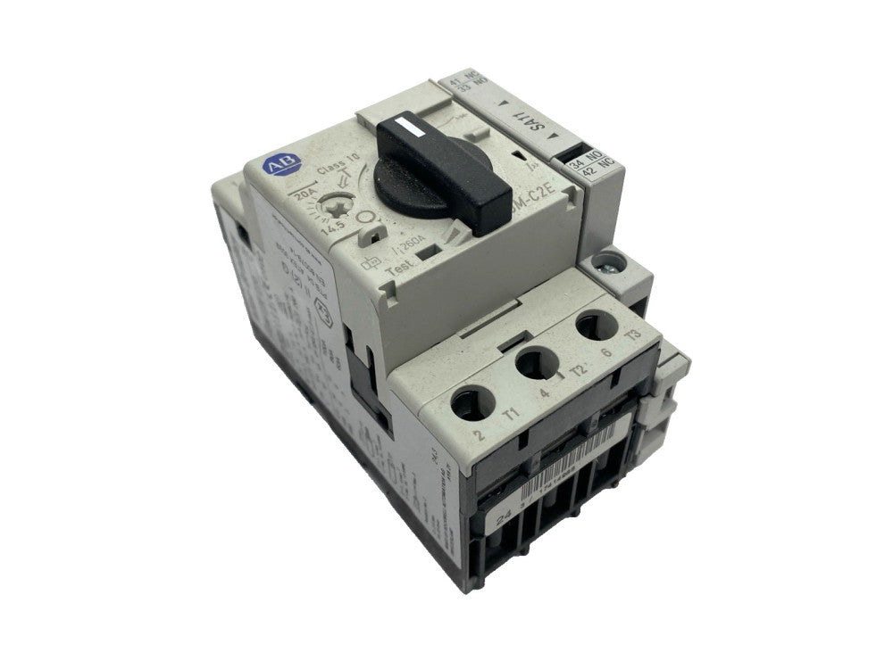 Allen Bradley 140M-C2E-C20 Circuit Breaker Ser. C w/  140M-C-A Contactor Ser. A