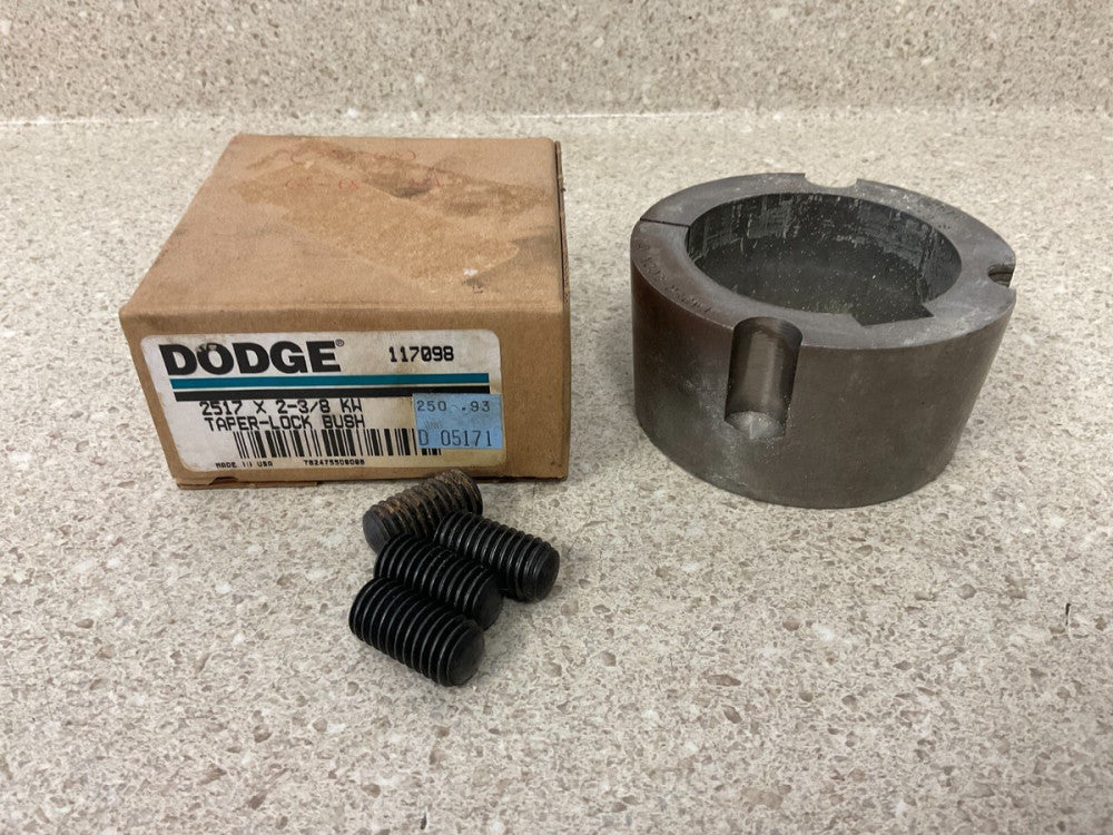 Dodge 2517 2 3/8 KW Taper Lock Bush NEW