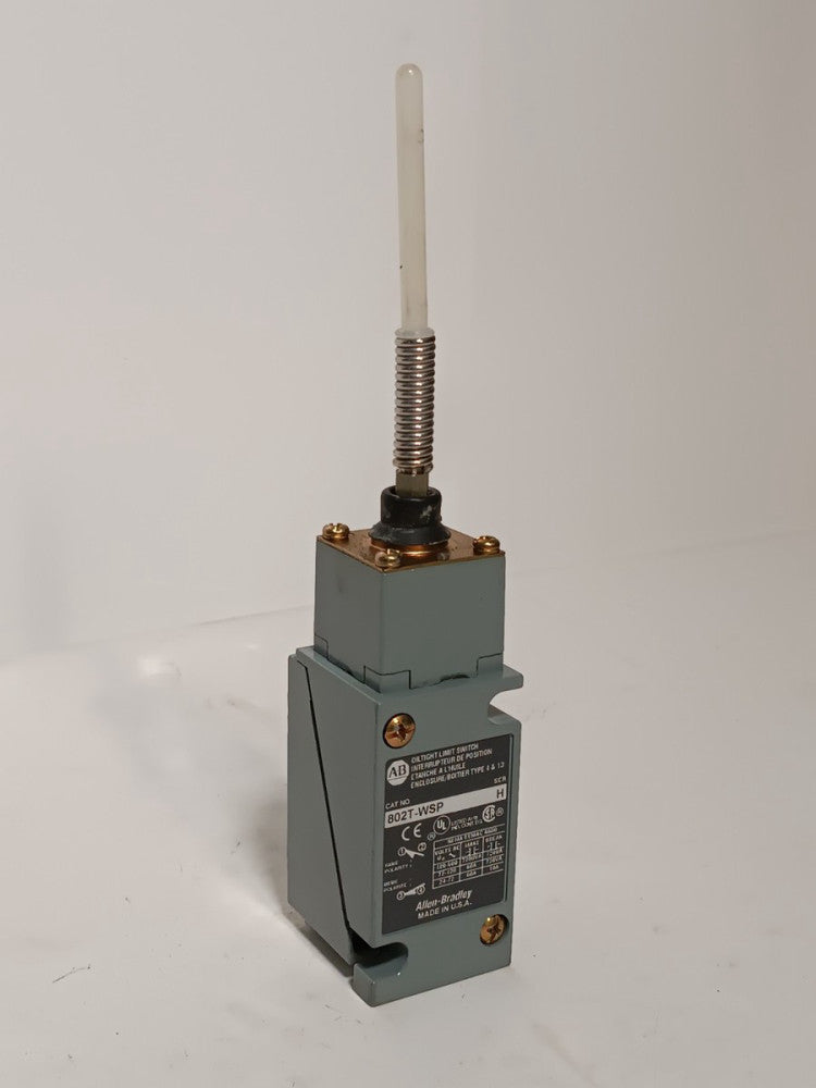 Allen Bradley 802T-WSP Oiltight Limit Switch W/ Wobble Stick (40146-113-53)