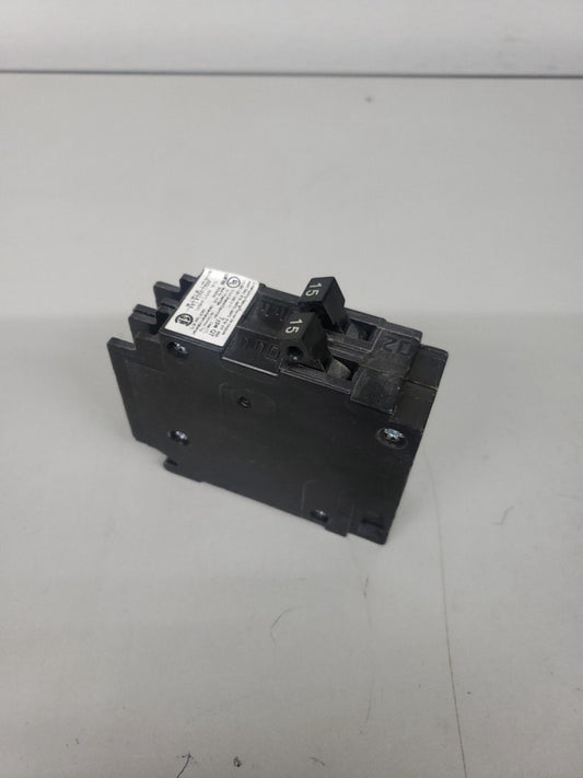 1- Siemens Q1515 15 Amp Tandem Single Pole Type QT Circuit Breaker TWIN ~ NOS