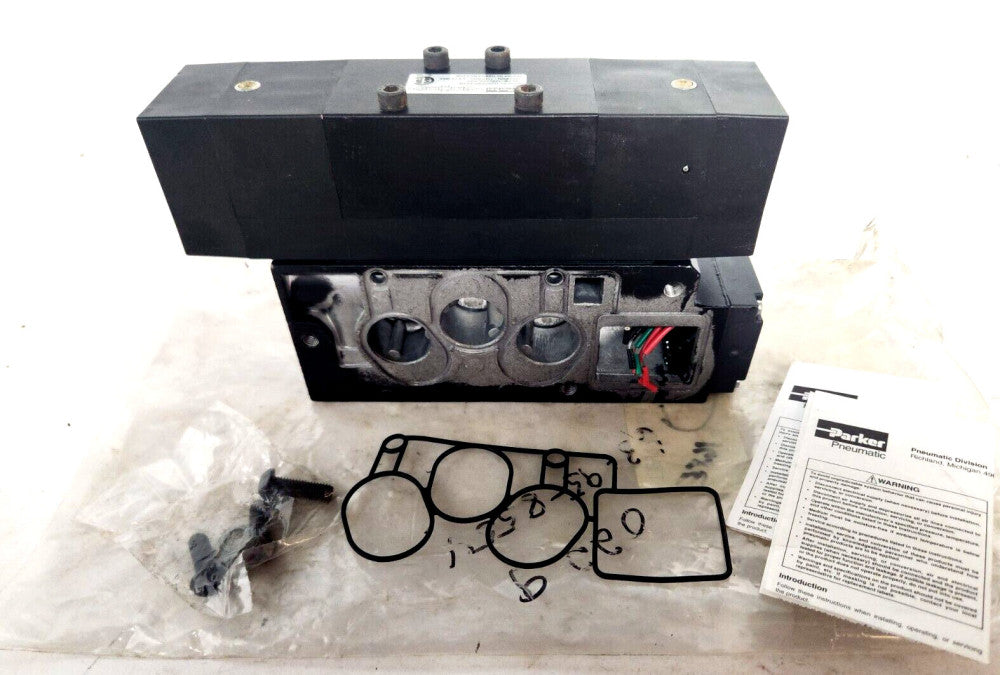 Parker Solenoid Assembly H2655BKA23B H26VXBK023B 145 PSI 120V NOS