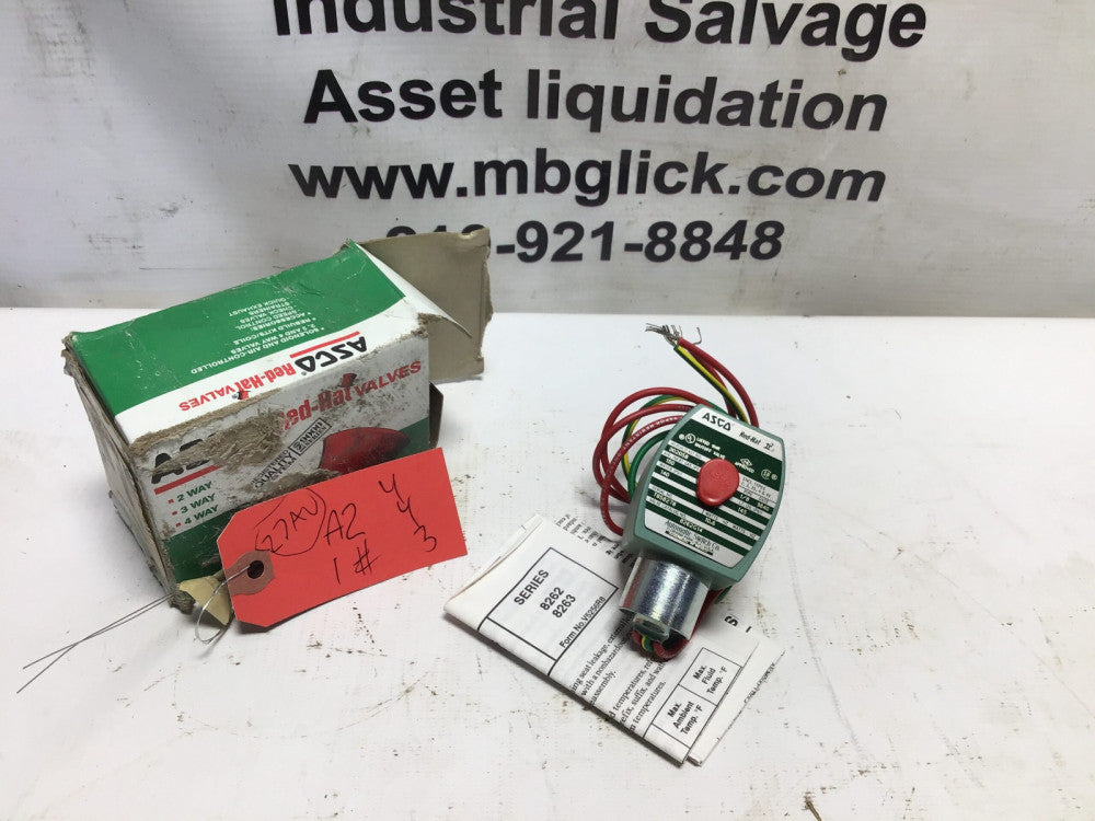 ASCO Red Hat Valves 8262G14 1/8NPT 10.6Watts