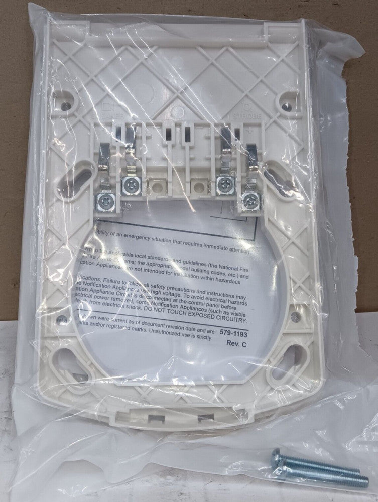 NEW SIMPLEX 49MP-SVWW SV WALL MOUNTING PLATE - WHITE 07431685