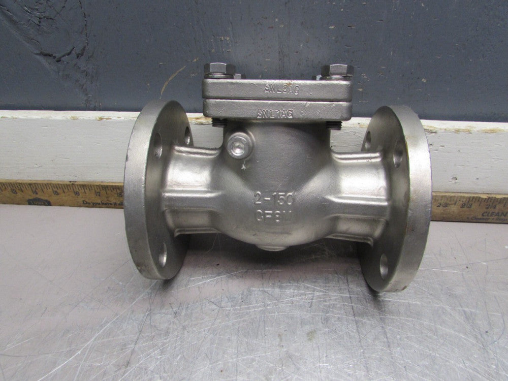 SHARPE 25116, Swing Check Valve, 2"/ SS316/ 150LB, ANSI FLANGE, NEW! MAKE OFFER!