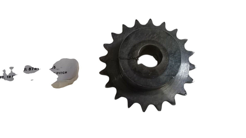 SPROCKET, 18MM 20T 08B CHAIN 1/2" PITCH 8741290005 NSNP