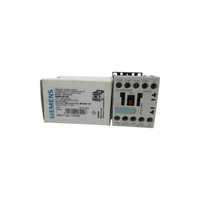 SIEMENS 3RH1122-1AP00 230V 6A NSMP